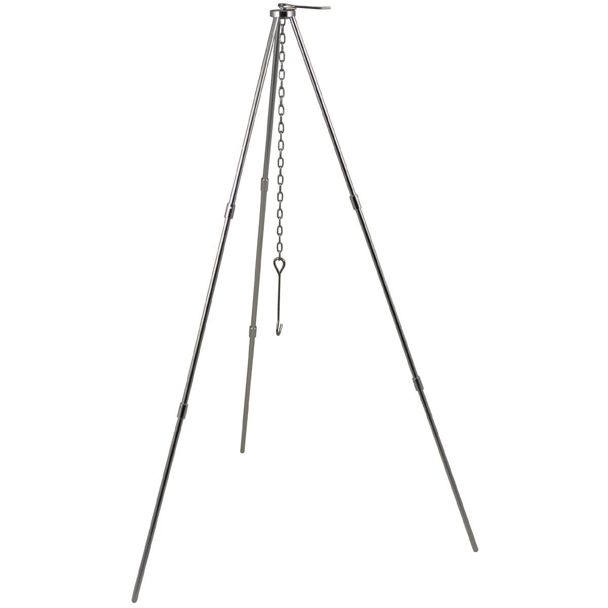 MFH Fox Kettle Stand with Chain and Hook