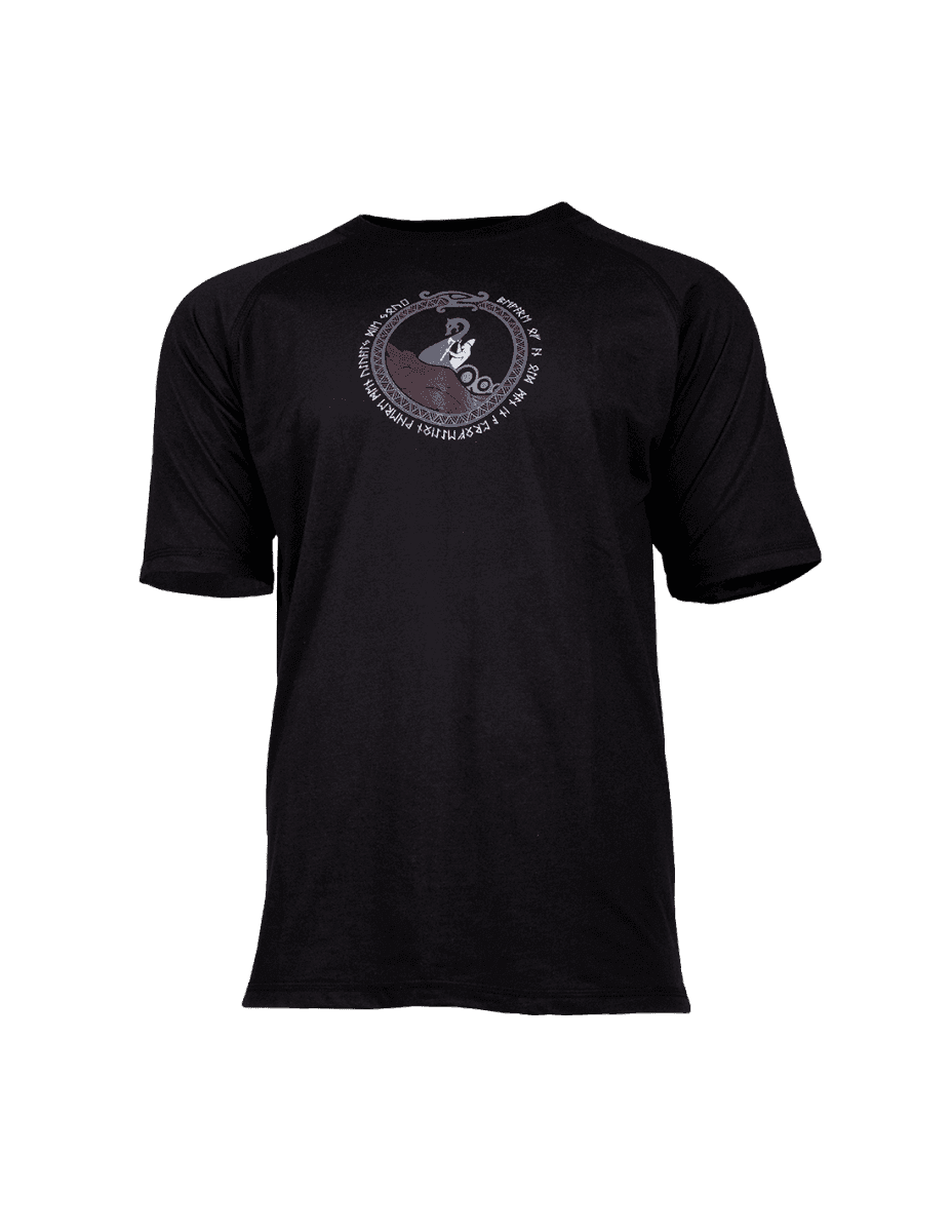 Ragnar Raids Midgard Raid T-Shirt (Color: Black, Size: 2XL)