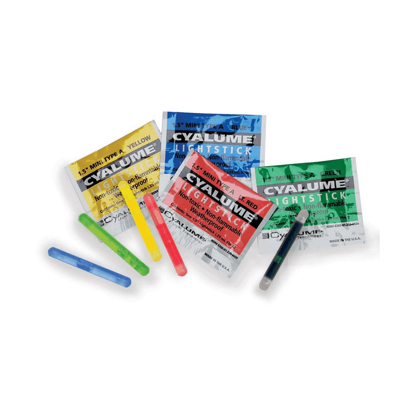 Cyalume Glowstick Mini Type A (Color: Yellow)