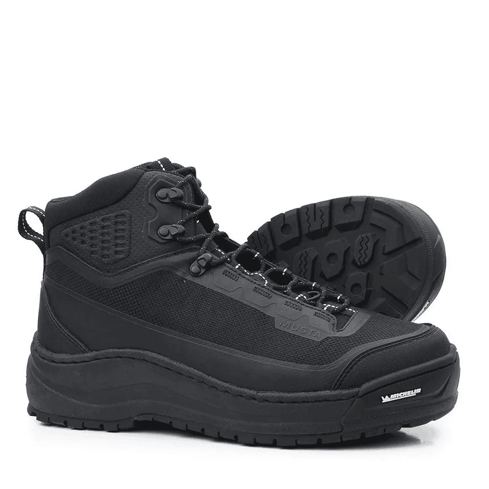Vision Musta Wading Boots Rubber Sole (Size: EU47/US14)