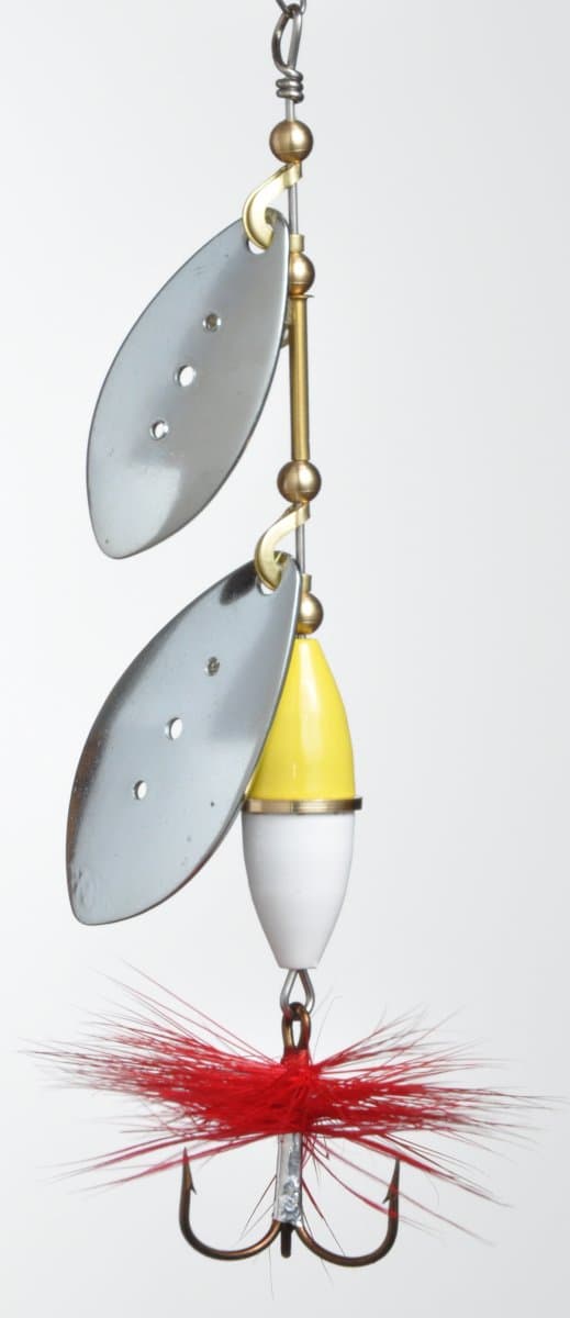 Myran Double Spinner Wipp (Color: Gold, Weight: 9g)