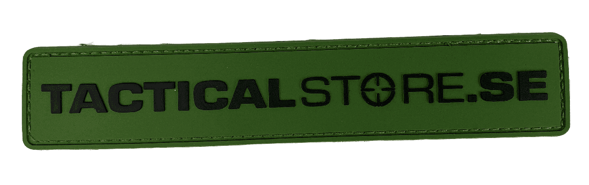 Tacticalstore PVC Patch 16x3cm - Green/Black