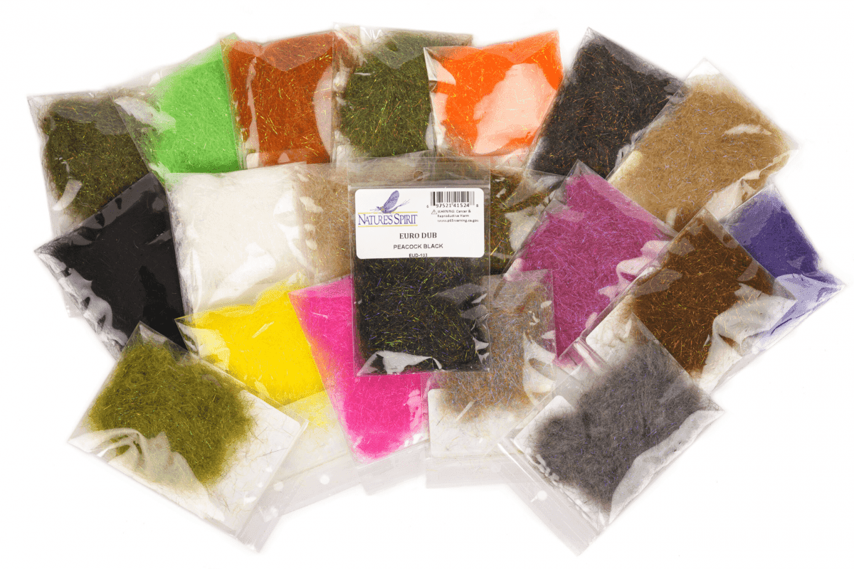 Nature's Spirit Euro Dubbing (Color: Orange)