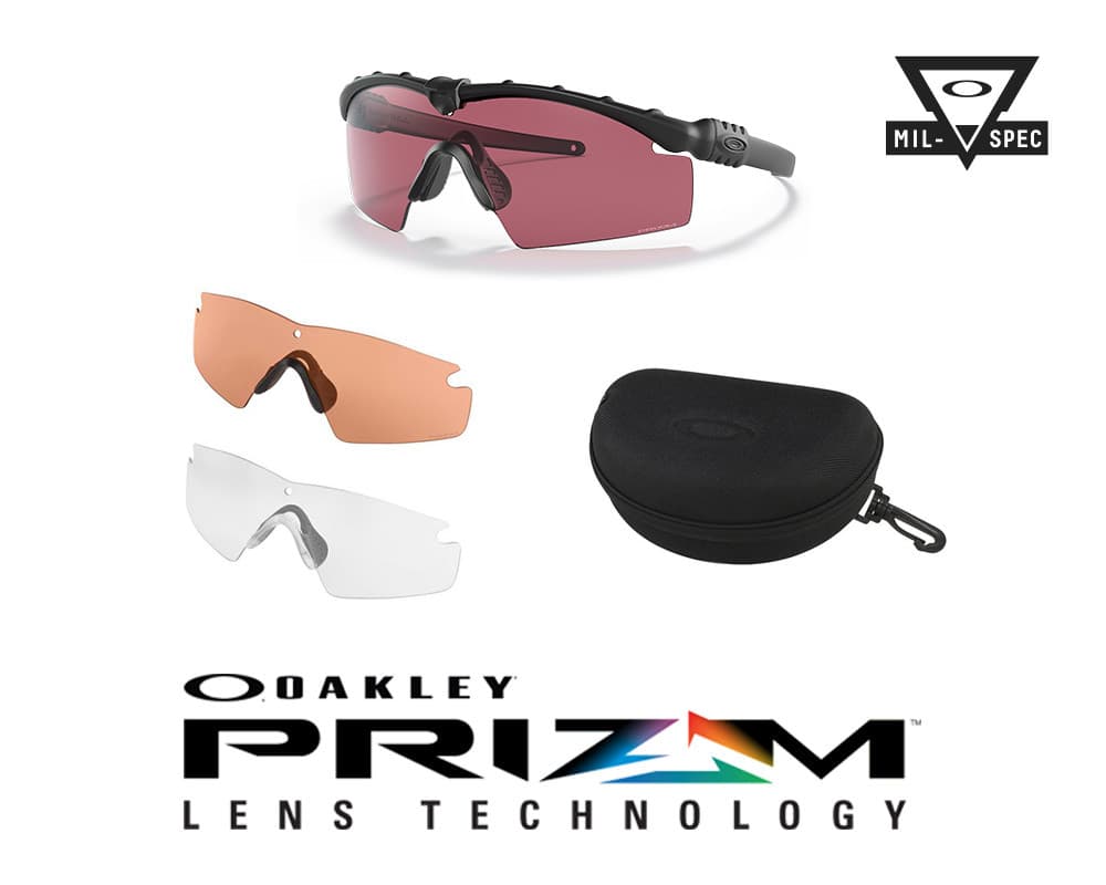 Oakley SI M-Frame 3.0 Black Array 3-Lens PRIZM EN166