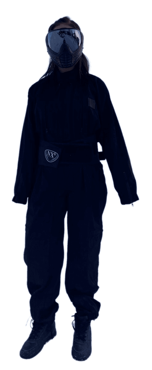 Mil-Tec Overall - Black (Size: Small)