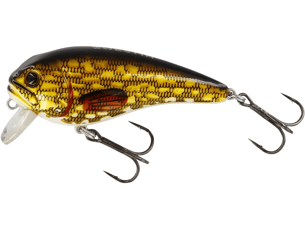 Westin Fatbite Crankbait 5.5 cm / 8 g (Color: Striped Redhead)