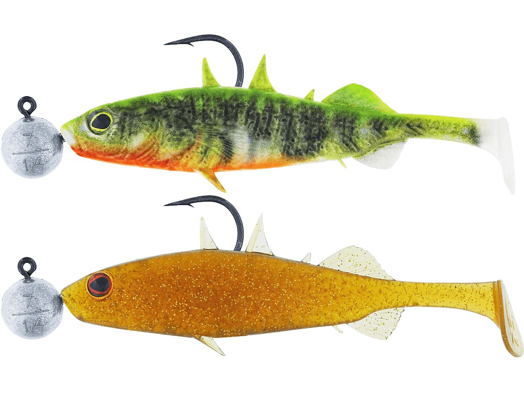 Westin Stanley The Stickleback Shadtail RnR 7.5 cm / 4/0 7 g 2pcs (Color: Clear Water Mix 11)