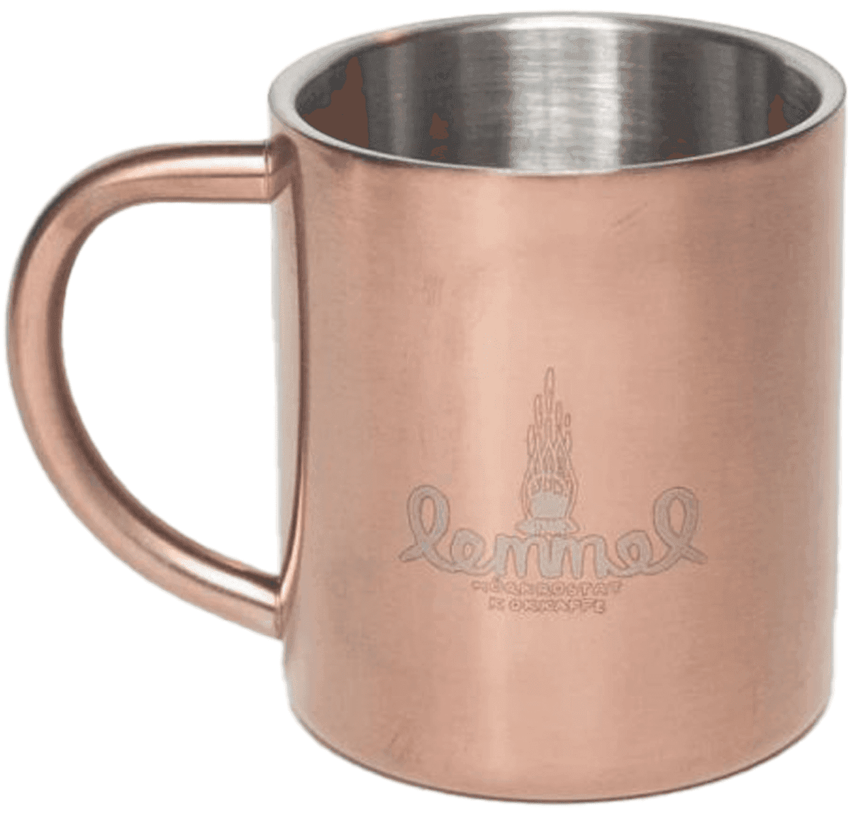 Lemmel Coffee Stainless/Copper Daug "Palindromet" Double Wall 220ml