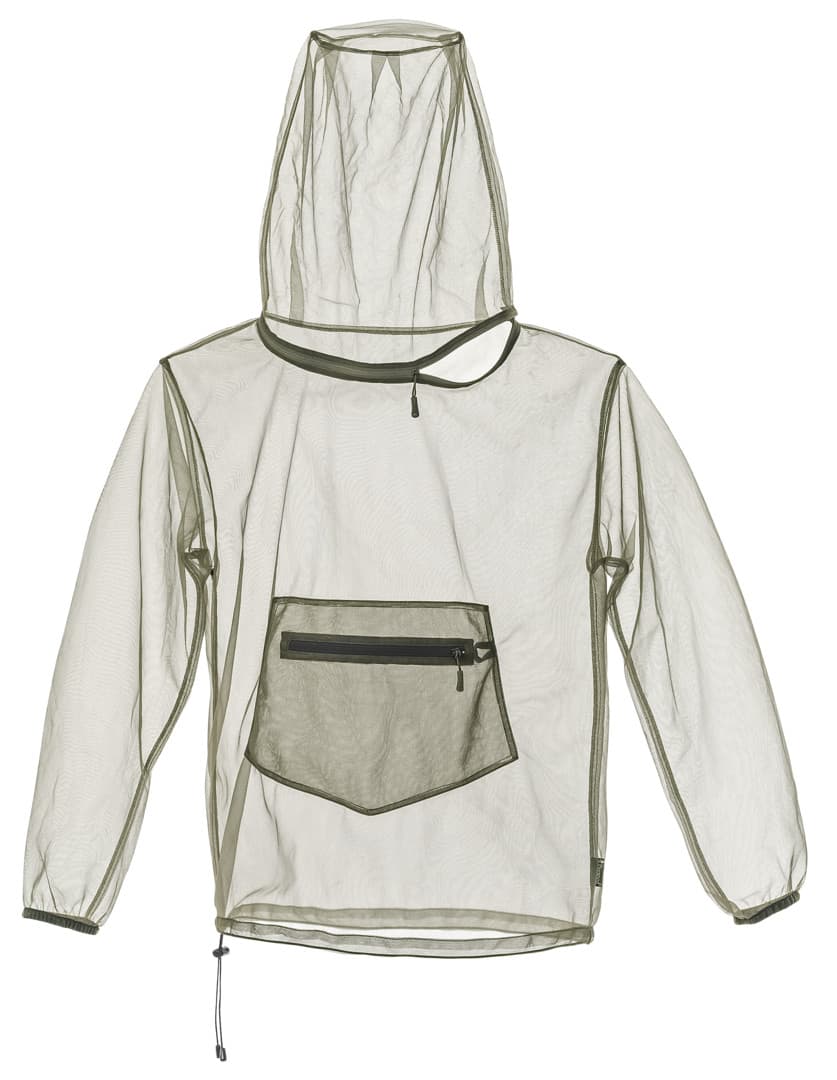 Pinewood Anorak Mosquito Cover (Color: Olive green, Size: S-M)
