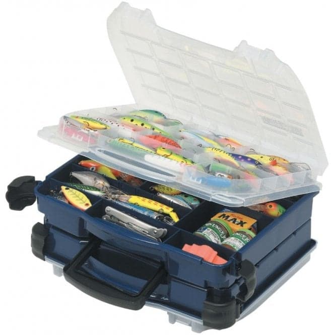 Plano DBL Cover 2 Sided Blue/Clear