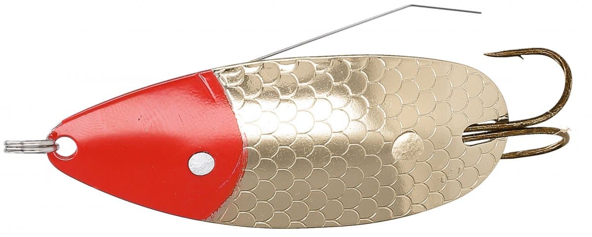 Mikado Pike Weed Protected Spoon 7,6cm 18g (Color: Gold)