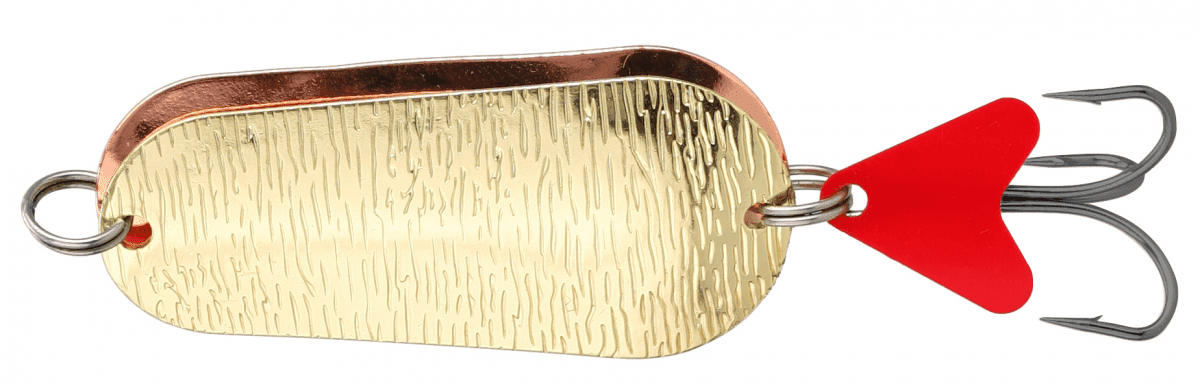 Mikado Trython Double Spoon 5cm 25g (Color: Gold/Copper)
