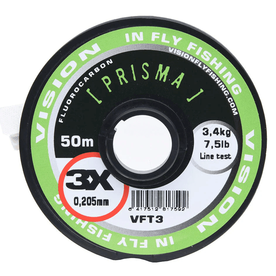 Vision Tippet Material Prisma Fluorcarbon (Size: 2X 0,23)