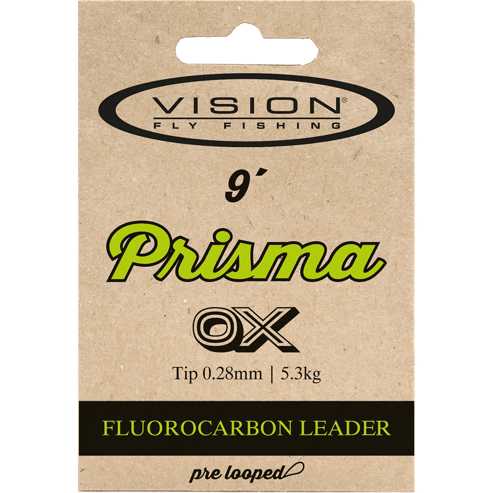 Vision Fluorocarbon Prisma Leader 9' (Tippet Size: 0,30)