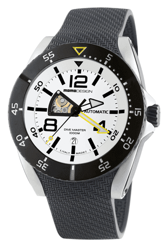 MomoDesign Dive Master Automatic Vit/Svart 48mm