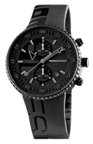 MomoDesign Jet Chrono Svart/Grå 43mm