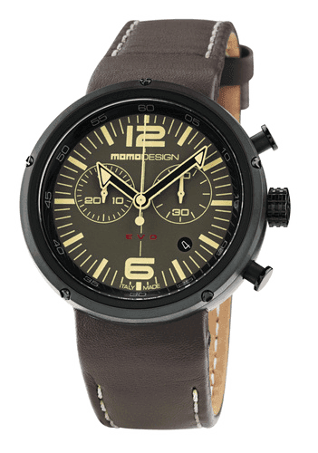 MomoDesign Evo Chrono PVD Mossgrön 43mm