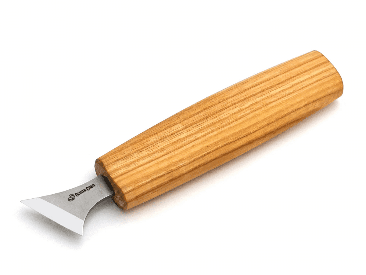 BeaverCraft C10s Small Knife for Chip Woodcarving