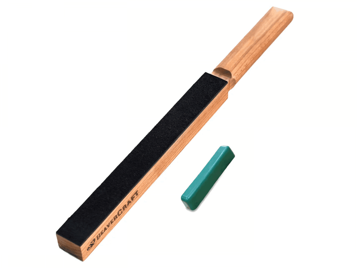 BeaverCraft LS8P1 Compact Leather Paddle Strop