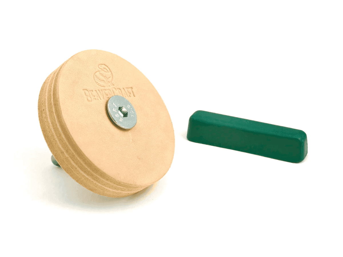 BeaverCraft PW1 Polishing Wheel Leather