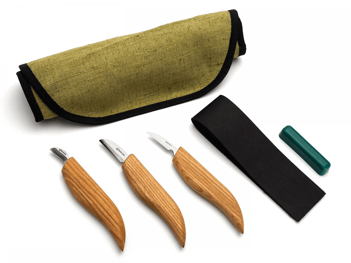BeaverCraft S06 Chip Carving Knives Set