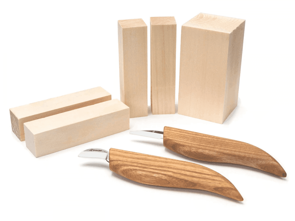 BeaverCraft S16 Whittling Wood Knives Kit