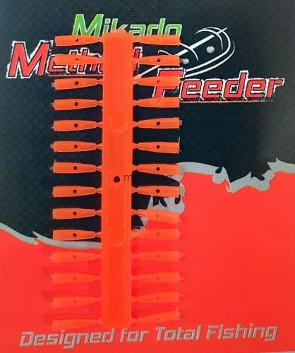 Mikado Method Feeder Stopper 28 Pcs (Color: Brown)