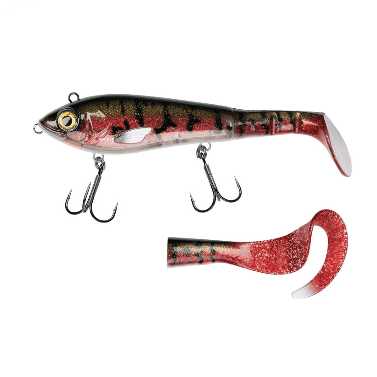 Abu Garcia Svartzonker McHybrid 16,5cm 74g (Color: Real Hot Pike)