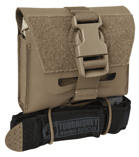 Rhino Rescue CLC IFAK Level-I Mini First Aid Kit (Color: Coyote)
