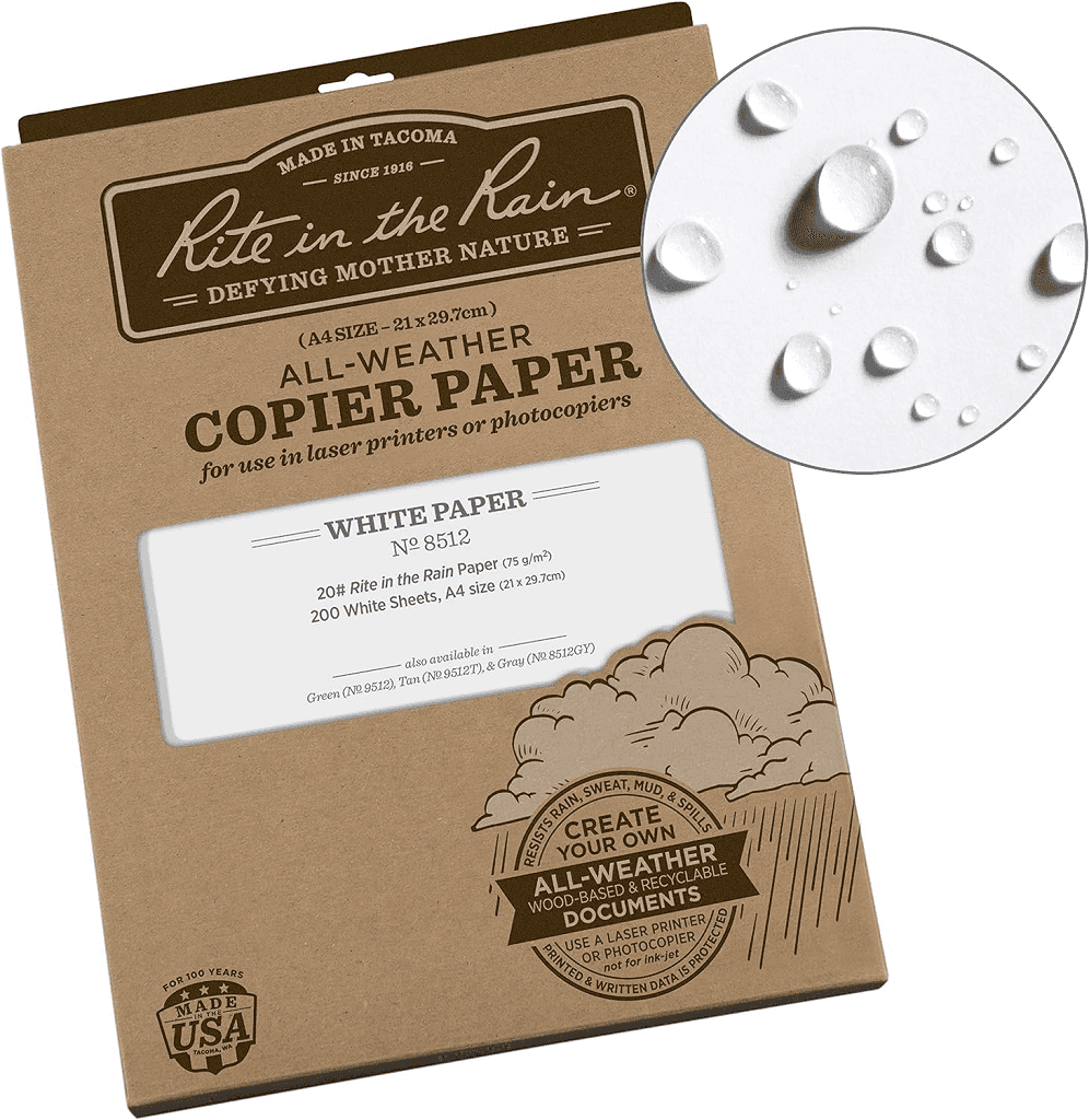 Rite In The Rain Copy Paper A4 - 200pcs