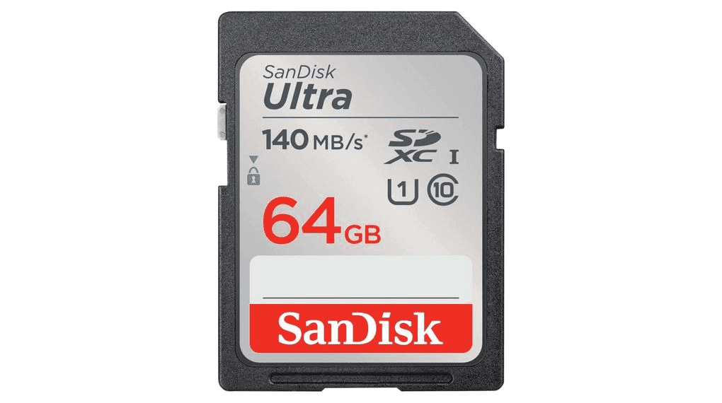 SanDisk Ultra 64GB SDXC UHS-I Memory Card