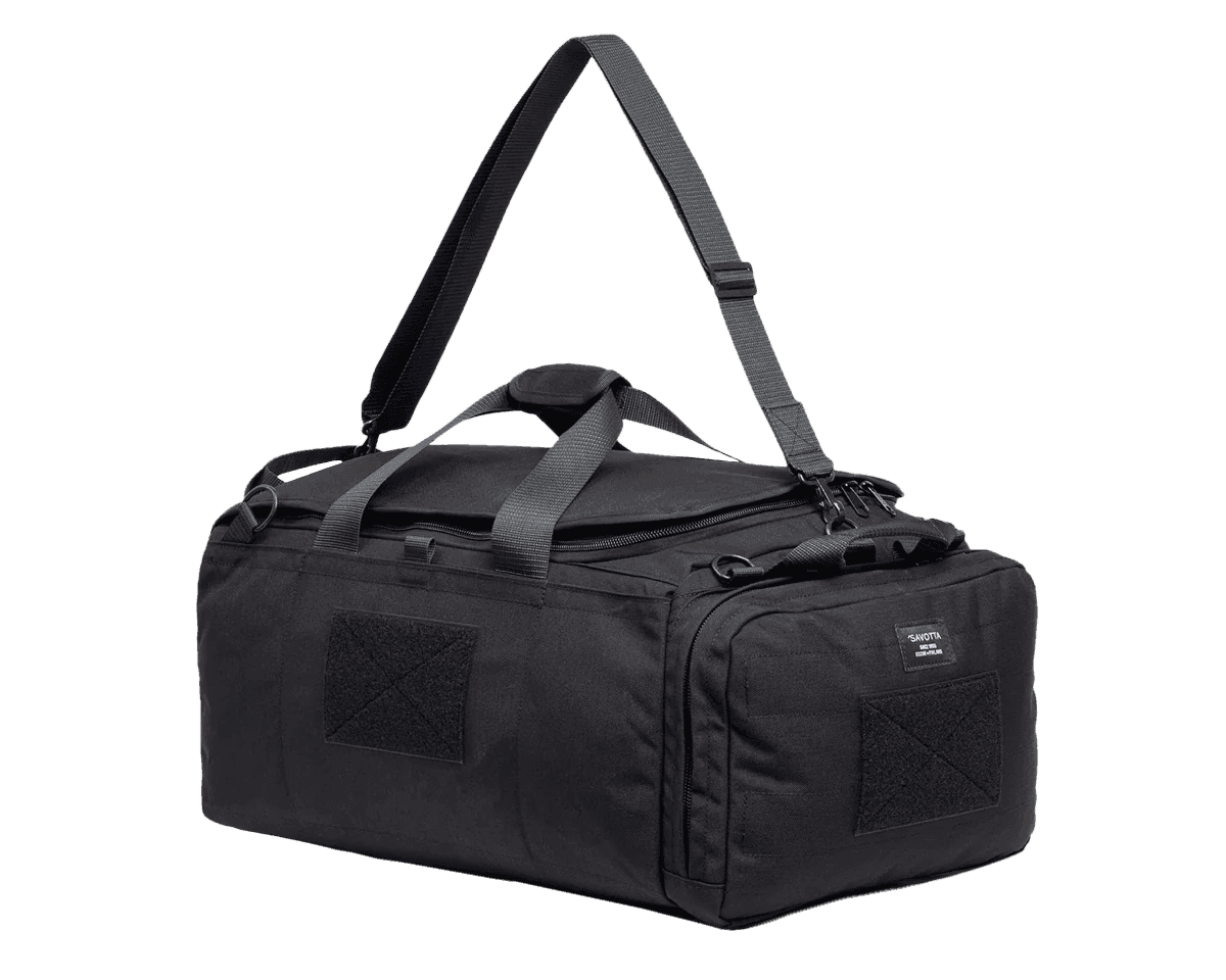 Savotta Keikka Duffel Bag 50L (Color: Black)