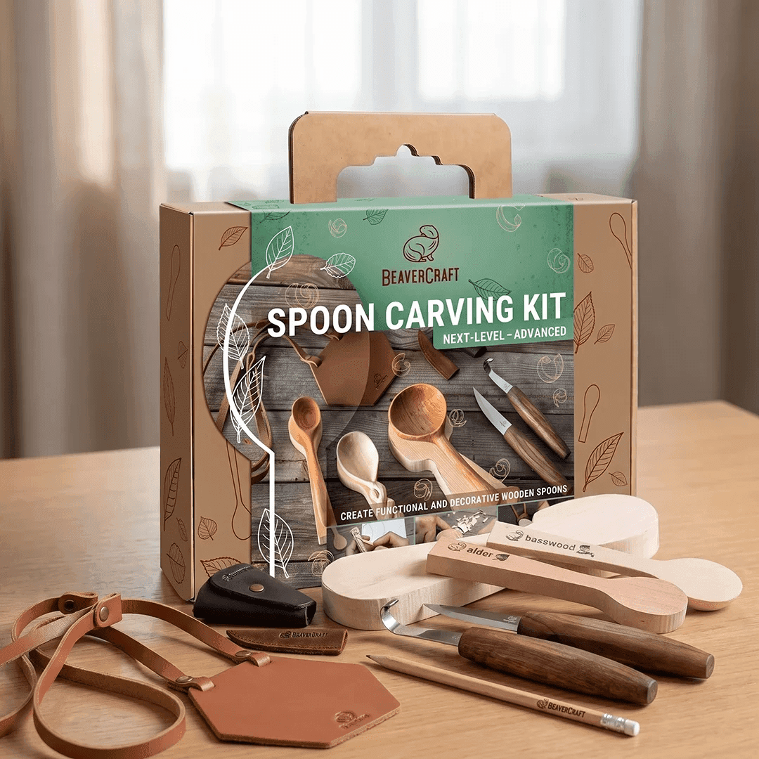 BeaverCraft Spoon Carving Kit Next Level