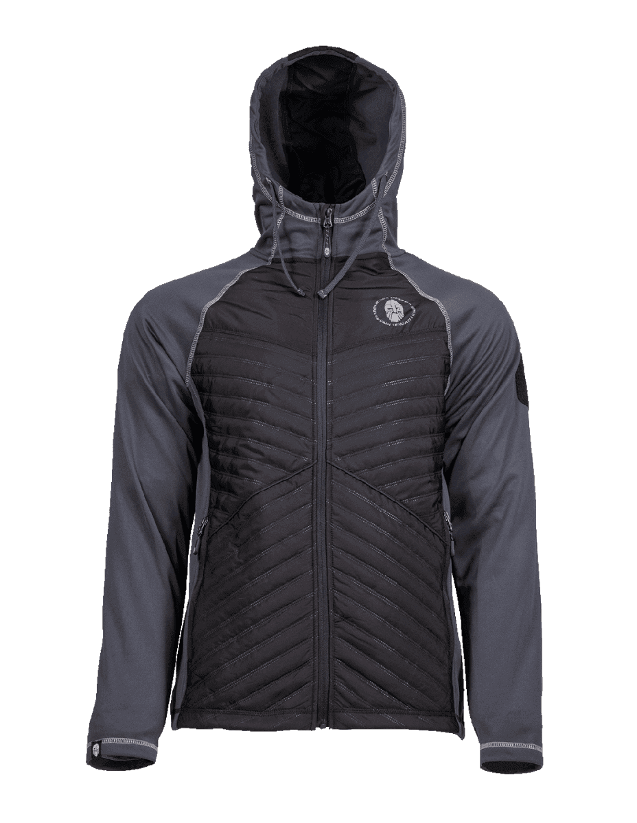 Ragnar Raids SIGURD Hybrid Hoodie (Color: Grey/Black, Size: Medium)