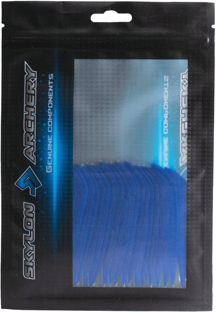 Skylon Archery Feather 3" Parabol RW 24pcs (Color: Blue)