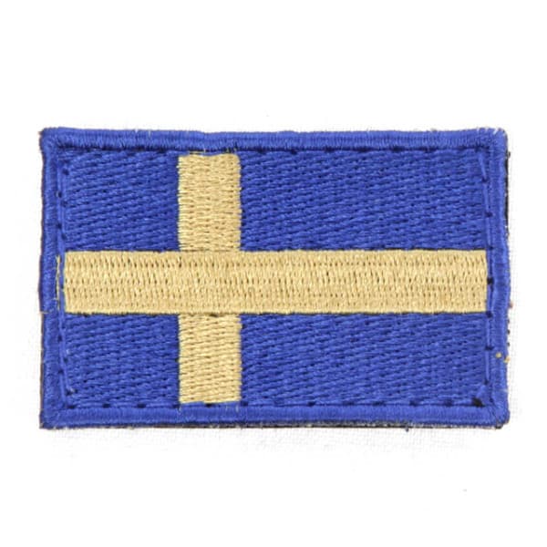 Snigel Patch Swedish Flag Yellow & Blue
