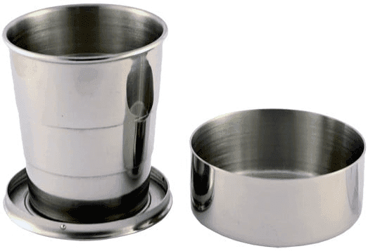 Grey Oak Snaps Collapsible Glass 6cl