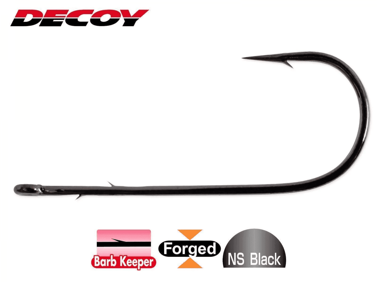 Decoy Strong Wire Hook Worm 4 (Size: 3/0)