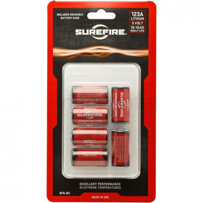 SureFire 123A Battery - 6-pack