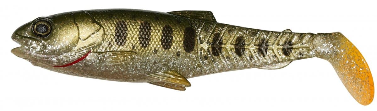 Savage Gear Craft Cannibal Paddletail 6,5cm 4g (Color: Olive Pearl Silver Smolt)