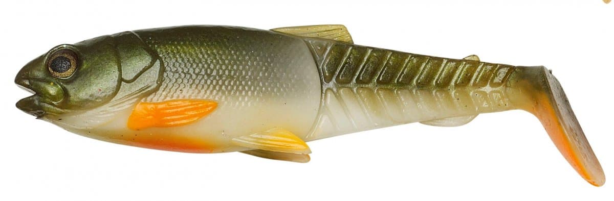 Savage Gear Craft Cannibal Paddletail 10,5cm 12g (Color: Golden Ambulance)