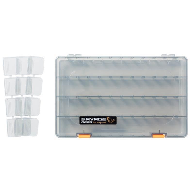 Savage Gear Lurebox 6B 4 Compartments 36x22,5x8cm Deep Smoke