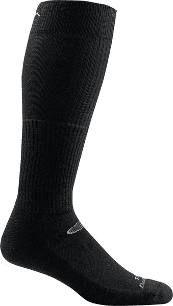 Darn Tough Tactical Over-the-Calf Light Cushion (Color: Black, Size: 35-38)