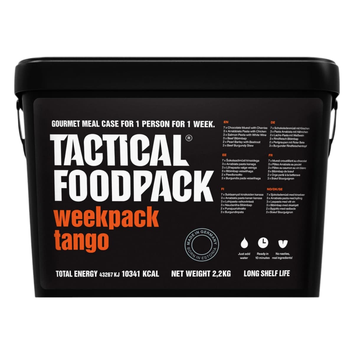 Tactical Foodpack WeekPack Tango