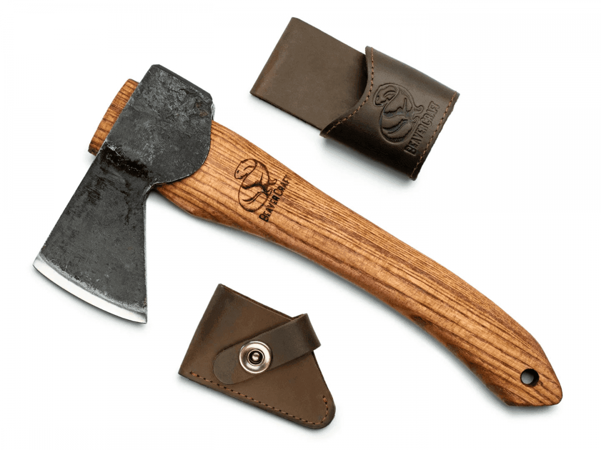 BeaverCraft AX1 Compact Wood Hatchet