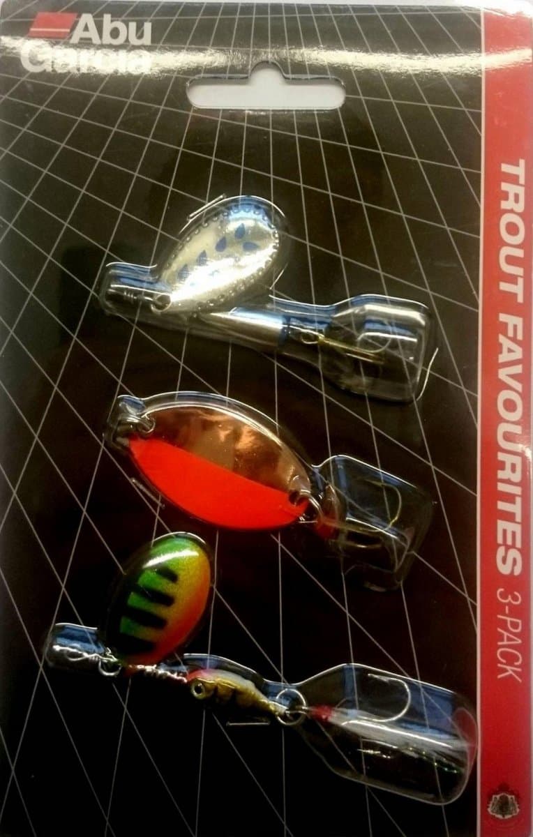 Abu Garcia Trout Favourites Nr 1 3-Pack