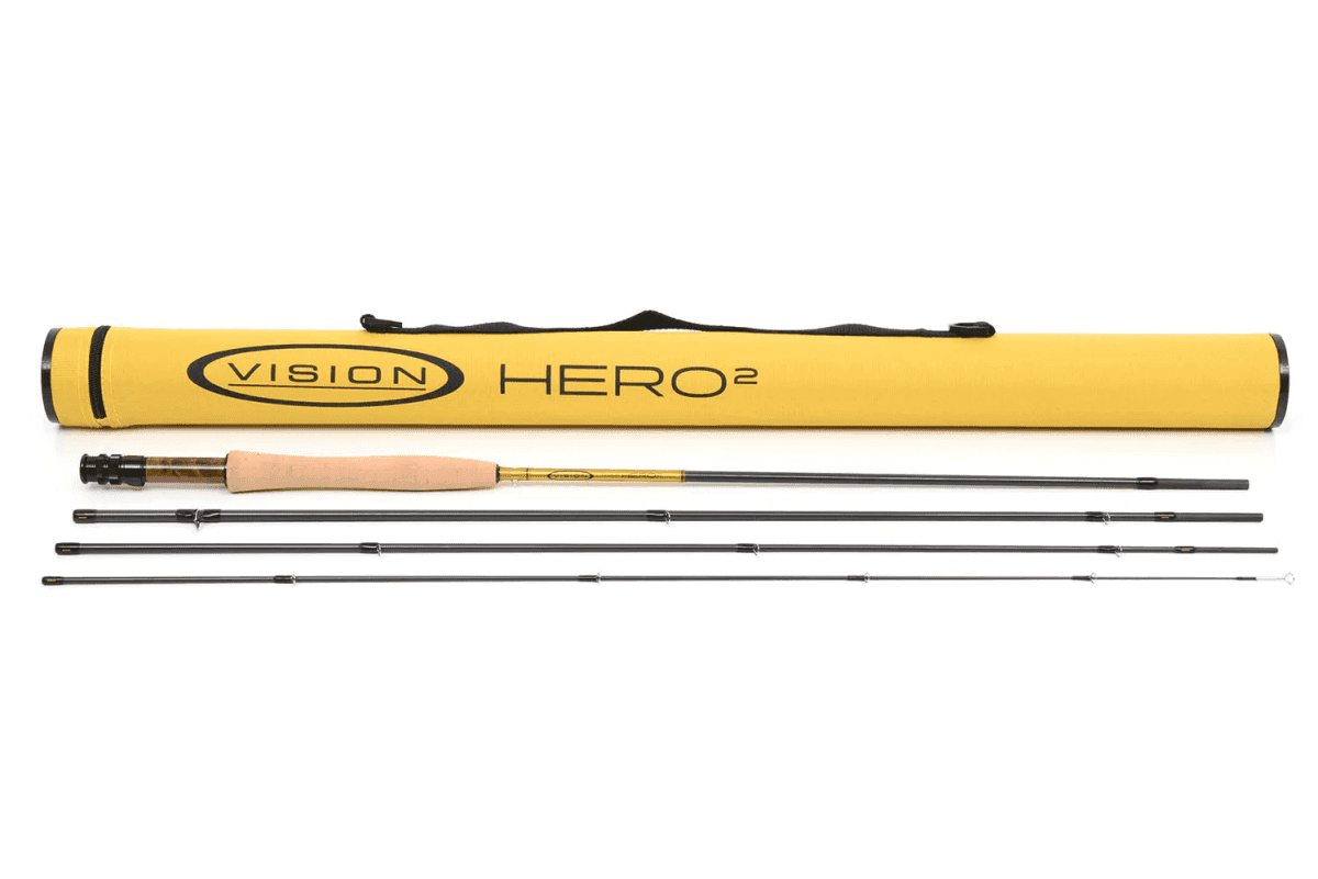 Vision Trout Hero² Fly Rod 4-pcs (Length & Class: 9,6´ #7)