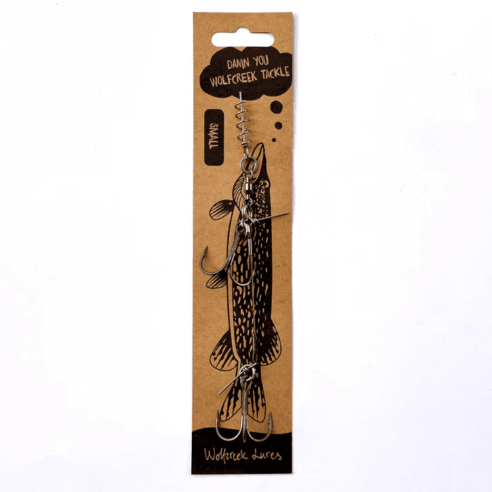 Wolfcreek Stinger Wire with Shallow Screw (Size: Large 3/0 28-35cm Lures)