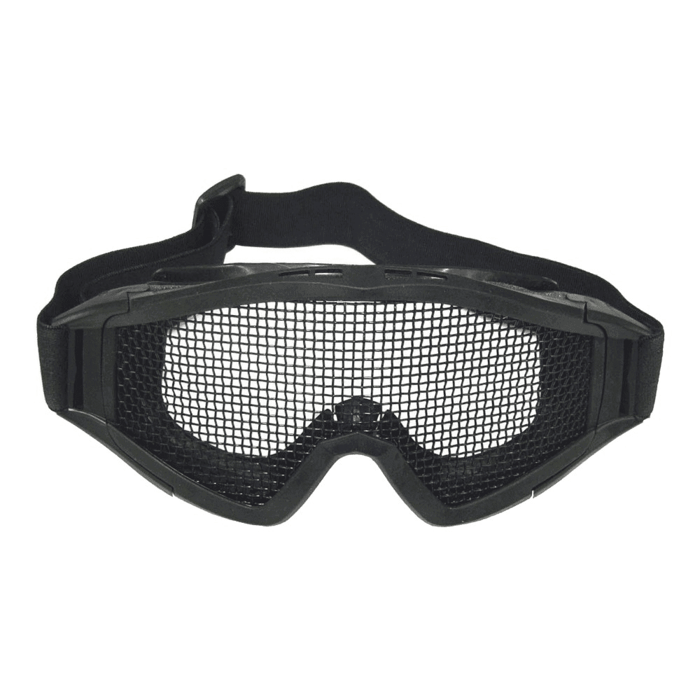 WoSport Steel Mesh Goggle- Black