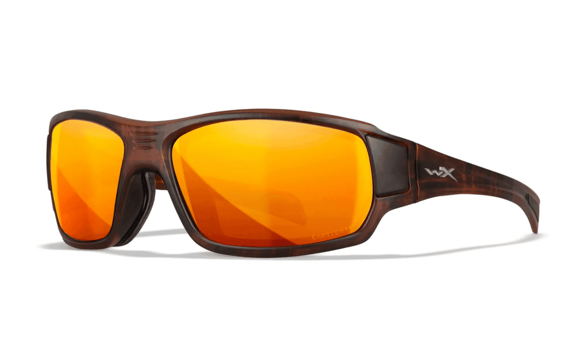 WileyX BREACH Captivate Bronze Mirror Matte Hickory Brown Frame
